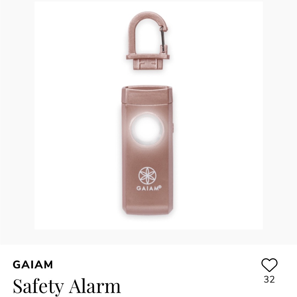 Gaiam personal safety alarm